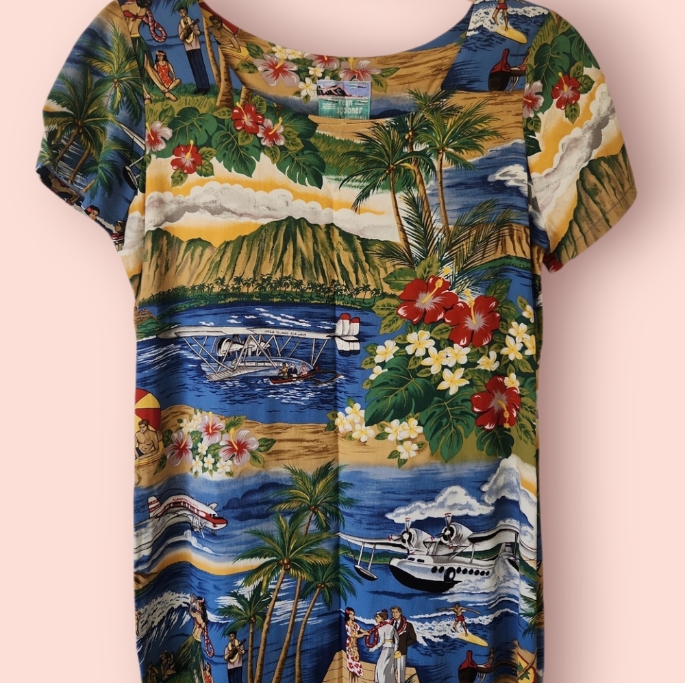 Reyn Spooner Hawaiian Dress Size XS - Picture 2 of 7